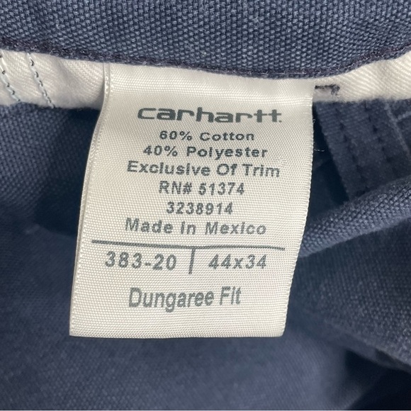 Carhartt Men's Deep Blue Chinos Sz 44 X 34
Durable - Picture 2 of 8